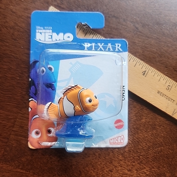 Disney Other - Disney Mattel / Pixar Finding Nemo (Nemo) Mini Figure Micro Collection Brand New